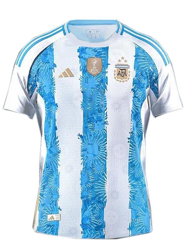 Argentina maillot édition spéciale uniforme de football bleu kit de football de sport pour hommes haut chemise 2024-2025